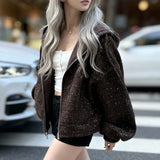 ツイードオーバーサイズジャケットAJ1181