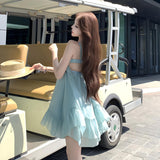 エアリーフリルAラインワンピースAO1849