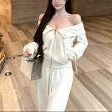 2WAYオフショルスウェットセットアップAS1721