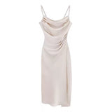 シルキーキャミワンピース(2COLOR)AO1759