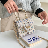 2WAYツイードミニバッグ(4COLOR)AG1032