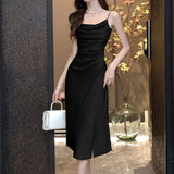 シルキーキャミワンピース(2COLOR)AO1759