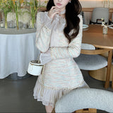 シアーフリルレディワンピースAO1839