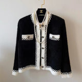 ダブルステッチモノトーンカーディガン(2COLOR)AT1296