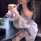 【即納】バルーンオフショルトップス(2COLOR)AT1355