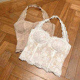 レースコルセットブラウス(2COLOR)AT1382