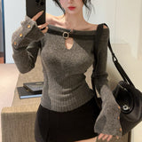 ベルトホローニットAT1391