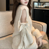 ショルダーギャザーニットAT1387