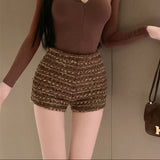 ラメツイードショートパンツ(3COLOR)AB1211