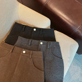 裾ファーミニスカート(3COLOR)AB1208