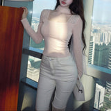 シフォンスカーフトップス(2COLOR)AT1406