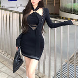 ホルターベストワンピース(2COLOR)AO1801