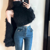 カーデSETノースリーブモヘアニット(3COLOR)AT1394