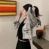 モノトーンVネックジャケットAJ1179