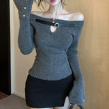 ベルトホローニットAT1391