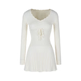 ウエストタッチニットワンピース(3COLOR)AO1829