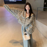 チェックツイードジャケットAJ1182