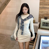 タイトカットソーワンピース(4COLOR)AO1830