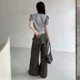 ドットスカーフタイカットソー(2COLOR)AT1409