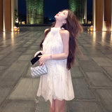 スパンコールエアリーワンピースAO1782