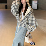 チェックツイードジャケットAJ1182