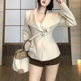 バックルウールコートAJ1189