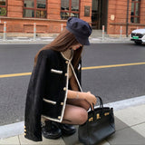 モノトーンノーカラーコートAJ1192