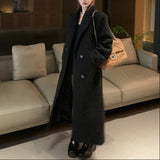 ダブルブレストロングコートAJ1191