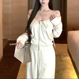 2WAYオフショルスウェットセットアップAS1721