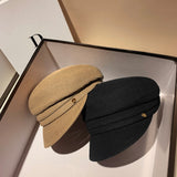 サイドワンポイントキャスケット(2COLOR)AA1020