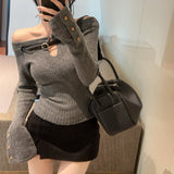 ベルトホローニットAT1391