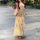 サイドカットフラワーワンピースAO1753