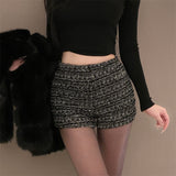 ラメツイードショートパンツ(3COLOR)AB1211