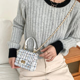 2WAYツイードミニバッグ(4COLOR)AG1032