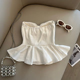 2WAYリボンペプラムトップス(2COLOR)AT1316