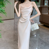 シルキーキャミワンピース(2COLOR)AO1759