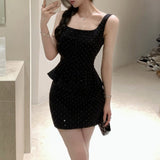 ビジューペプラムセットアップ(2COLOR)AS1508