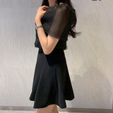 ワイドネックエアリーブラウス(2COLOR)AT1369