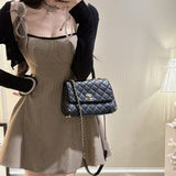 バックレースアップAラインワンピースAO1788