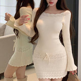 クロシェニットワンピースAO1825