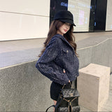 ツイードフーディジャケットAJ1188