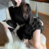 ティアードファーニット(2COLOR)AT1389