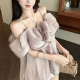 ウェーブフリルブラウス(3COLOR)AT1360