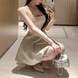 シルキーAラインワンピース(2COLOR)AO1696