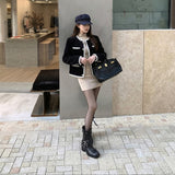 モノトーンノーカラーコートAJ1192