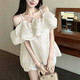 ウェーブフリルブラウス(3COLOR)AT1360