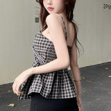 チェックフレアキャミソール(2COLOR)AT1420