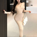 クロスニットワンピースAO1827