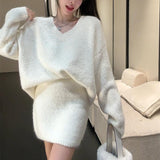 ルーズニットセットアップ(2COLOR)AS1547