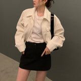 ドロップショルダージッパージャケット(2COLOR)AJ1155